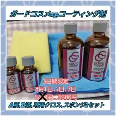 ガードコスメSP⭐️95ml施工キット3個⭐️CPCボディコーティング