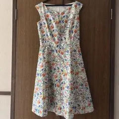 TOCCA ワンピース ブルー ドレス 刺繍 花柄 Istanbul - メルカリ