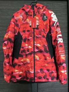 【新品未使用】Kappa 幾何学模様 フード付きジャケット M