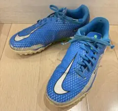 ナイキ サッカーシューズ スパイク 青緑色 - メルカリ