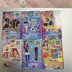 アイカツカード 6枚セット