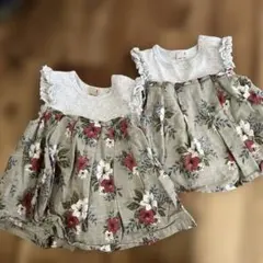 petit mainチュニック　姉妹コーデ