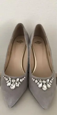 ナンバートゥエンティワン　パンプス　グレーのサムネイル
