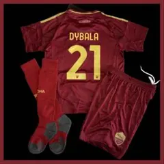 ★子供140★ ディバラ ローマ 1st サッカー ユニフォーム 新品