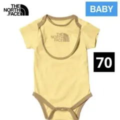 【新品未使用】THE NORTH FACE ベビーショートスリーブロンパース