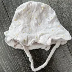 ジェラピケベビーデイジー柄帽子