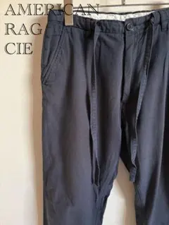 【アメリカンラグシー】AMERICAN RAG CIEネイビー ストレートパンツのサムネイル