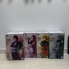 一番くじ NARUTO 疾風伝 A B C D賞 フィギュア 4種セットのサムネイル