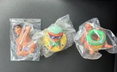 クレヨンしんちゃん　なつやすみマスコット　3個セット