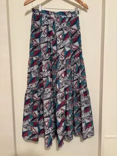 PAGEBOY エキゾチック柄スカート