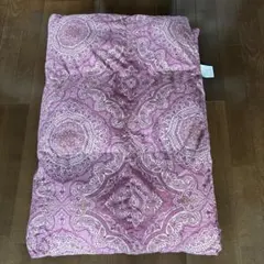 ペイズリー柄 掛け布団 ピンク系