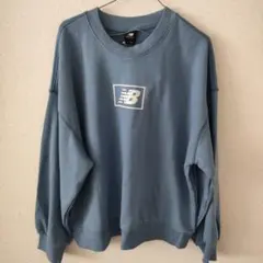 New Balance ブルー トレーナー L