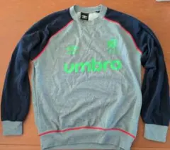 Umbro 長袖カットソー グレー/ネイビー