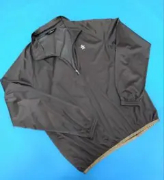 マンシングウェア　ウインドブレーカー　ゴルフ　防寒　茶色　薄手　Mサイズ