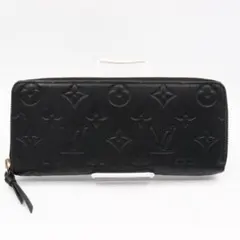 美品　ヴィトン　アンプラント　ポルトフォイユ　クレマンス　長財布　ブラック