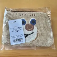 【未開封品】フェイラー ドアップテディ 耳付き巾着 ポーチ ラブラリー ニコくん 新品】ラブラリーバイフェイラー FEILER ドアップテディガール 耳付き