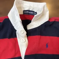 Ralph Lauren ラガーシャツ 90サイズ 赤・紺