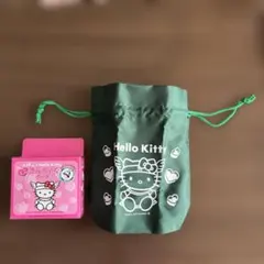 メンターム ハローキティ ミニきんちゃくポーチ