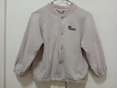 ベルメゾン　スタジャン風裏毛ジャケット　120