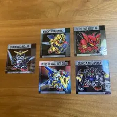 元祖SDガンダムスナックⅡ シール5枚セット