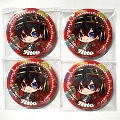 AMPTAK×COLORS 缶バッジ あっと ちぐさくん まぜ太 けちゃ デフォ