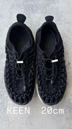 KEEN 編み込みデザイン サンダル 20cm 水陸両用 フェス 川遊び 海