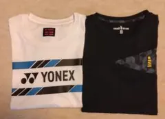 ヨネックスTシャツとゴーセンウェアセット