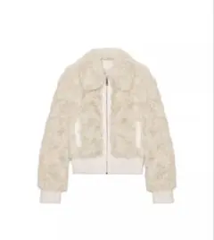 ZARA フェイクファーボンバージャケットのサムネイル