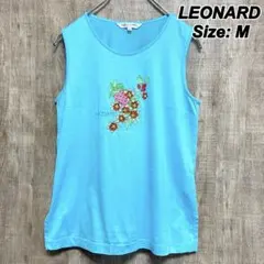 美品レオナール LEONARD タンクトップ ノースリーブ カットソー L花柄 2025年最新】LEONARD レディース タンクトップの人気アイテム