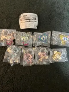 コンプ　ナルミヤキャラクターズ めじるしアクセサリー　全8種　ガチャ