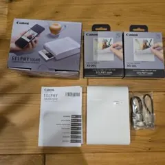 【美品】CANON SELPHY SQUARE QX10 XS-20L 49枚