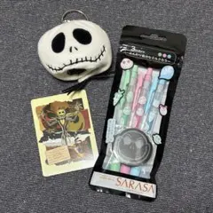ナイトメアビフォアクリスマス ジャック じゃんけんカード キーホルダー 세트