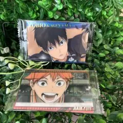ハイキュー ウエハース6 カード 影山飛雄 日向翔陽 2枚まとめ セット