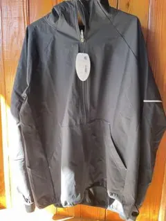 【新品未使用】エスエスケイ　ボンディングパーカー　長袖フル　ZIP ブラック