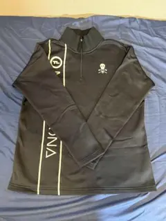 【最終値下げ】MARK&LONA ハーフジップ ブラック