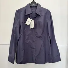 ロペ 長袖シャツ 新品 タグ付き M ネイビー・パープルのサムネイル