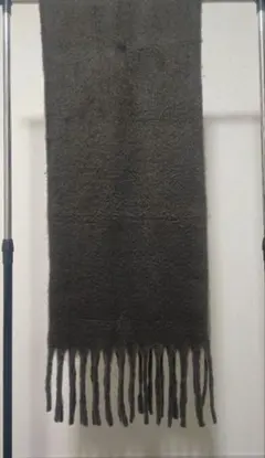 【WYM LIDNM】BLUSHED FLUFFY LONG MUFFLER