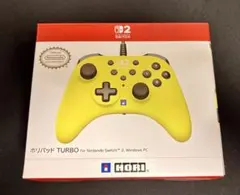 ホリパッド TURBO for Nintendo Switch 2ライムイエロー