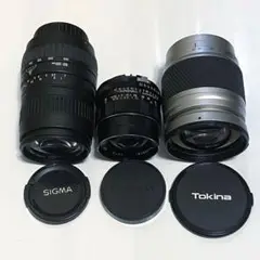 カメラレンズ セットSIGMA Tokina KOMURA メルカリ便