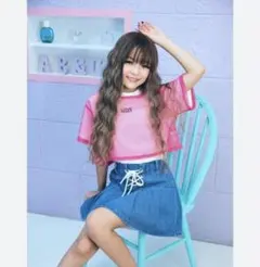 LOVEBOAT りゅあちゃん バースデイ レイヤード 半袖Tシャツ 140cm