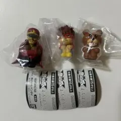 秘密結社　鷹の爪　まちぼうけ 総統　吉田くん　レオナルド博士　セット