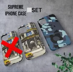 【supreme】シュプリームiphone ケース2点セット　サイズ不明ジャンク