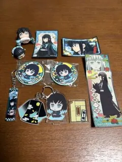 鬼滅の刃 時透無一郎　アクリルキーホルダー　缶バッチ　いろいろ