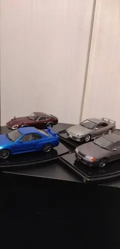 タミヤ1/24スポーツカーシリーズ完成品4台セット