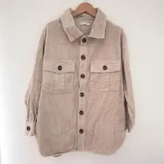 WEGO STANDARD コーデュロイ　ジャケット F ベージュ