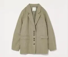 ジャケット・アウター Eaphi wool tweed jacket EAPHI WOOL TWEED JACKET