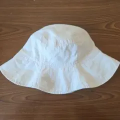 リバーシブルハット　アイボリー