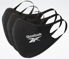 Reebok マスク 黒 新品未使用 3枚セット 残り2点