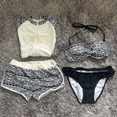 セパレート水着 ビキニ　ラッシュガード