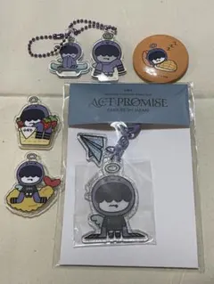 TXT プルバトゥ フムニャリン キーリング 缶バッジ セット